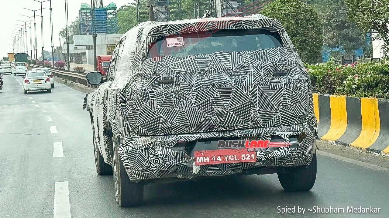 Tata Sierra EV spied