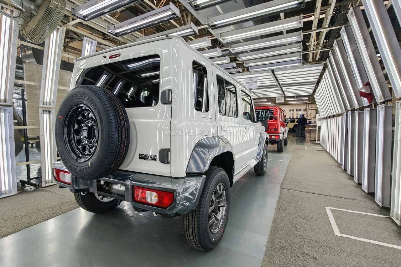 5-door Jimny Nomad unveiled in Japan - supplied from India
