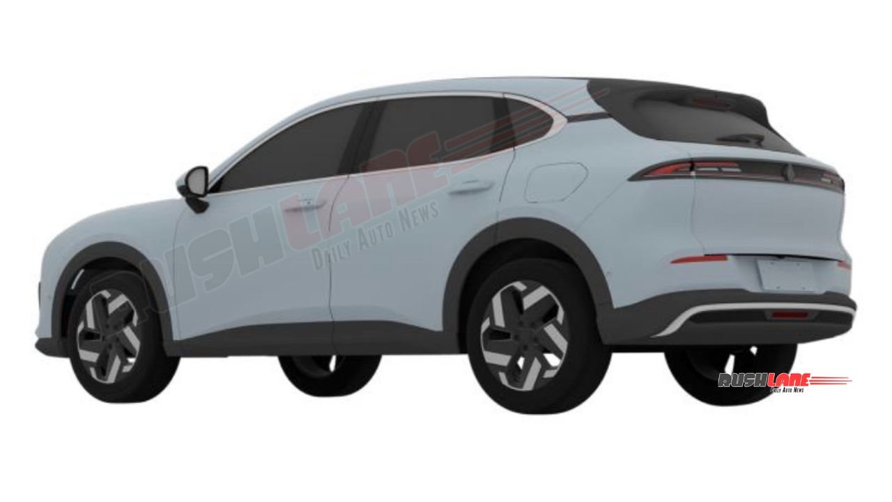 New MG SUV patented in India