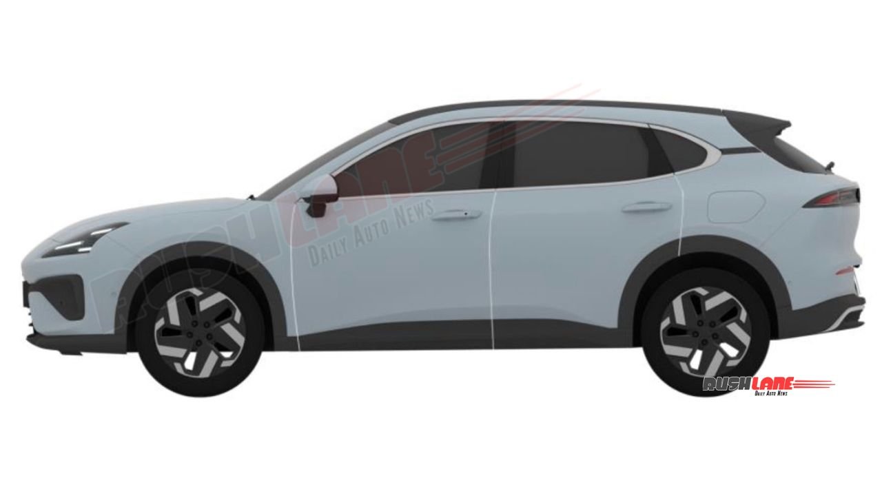 New MG SUV patented in India