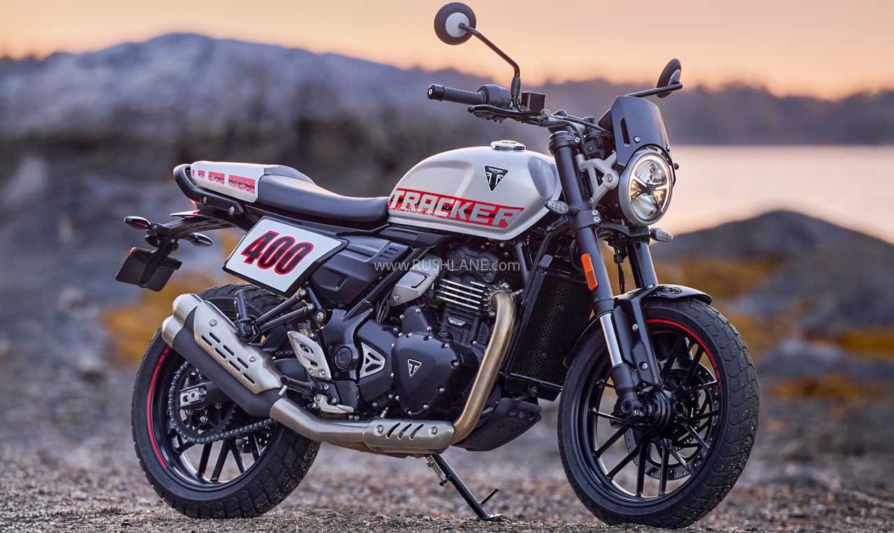 triumph tracker 400 debut