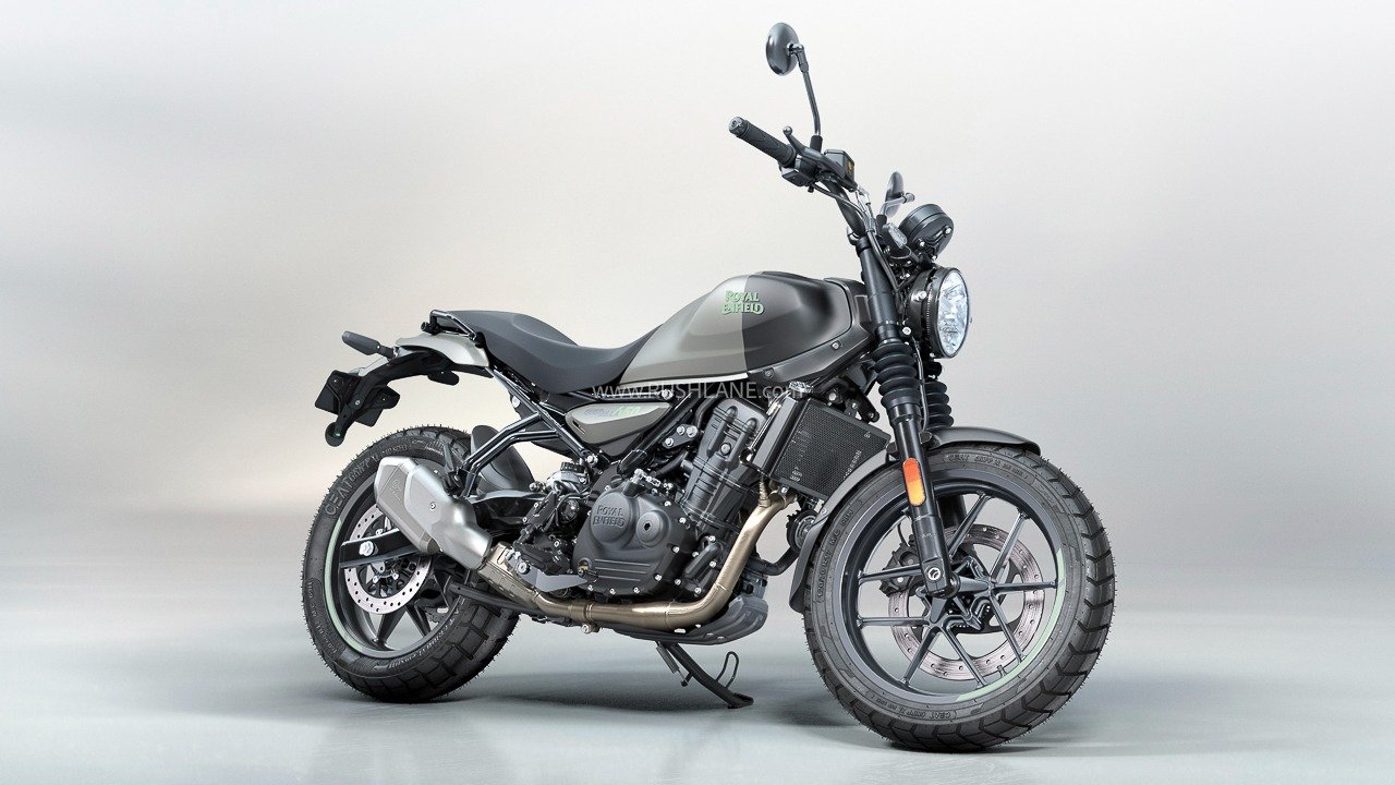 Royal Enfield Guerrilla 450 Shadow Ash Color