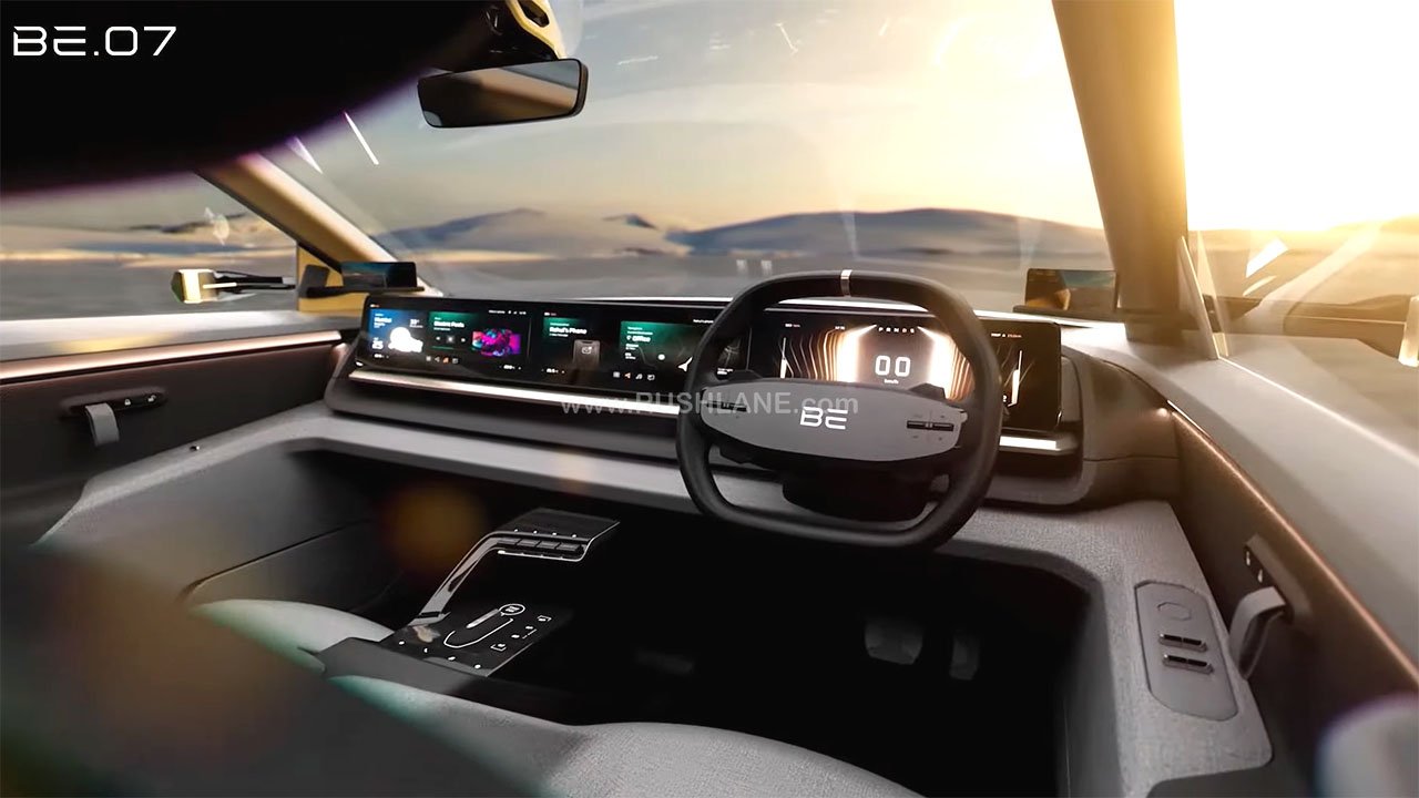Mahindra BE.07 Dashboard