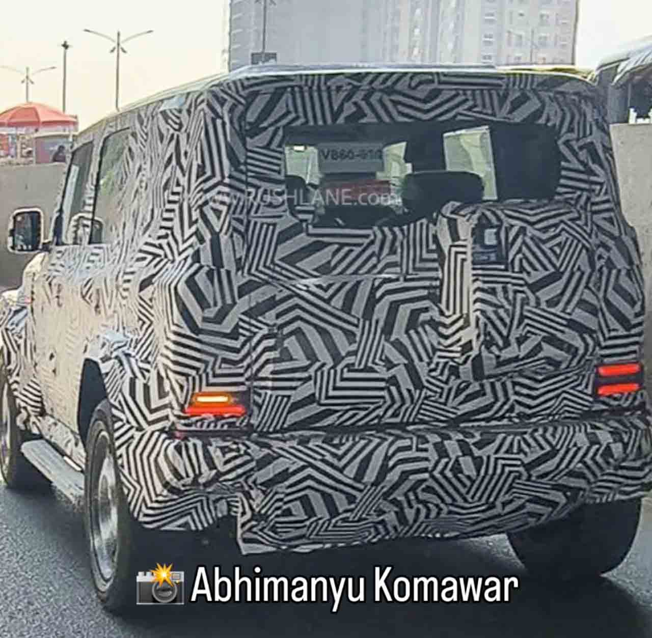 Chery iCar V23 spied for JSW in India