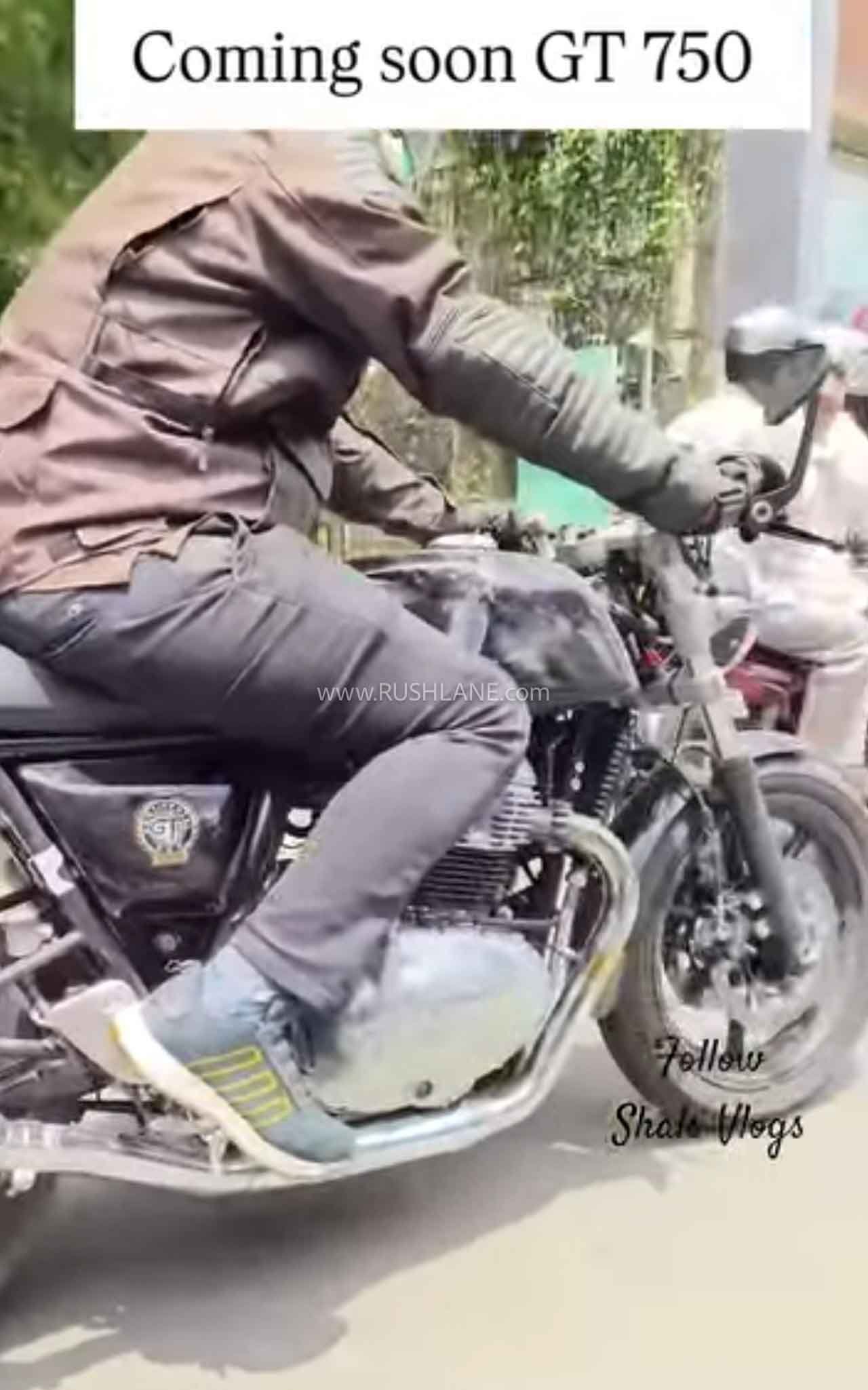 2026 Royal Enfield Continental GT spied