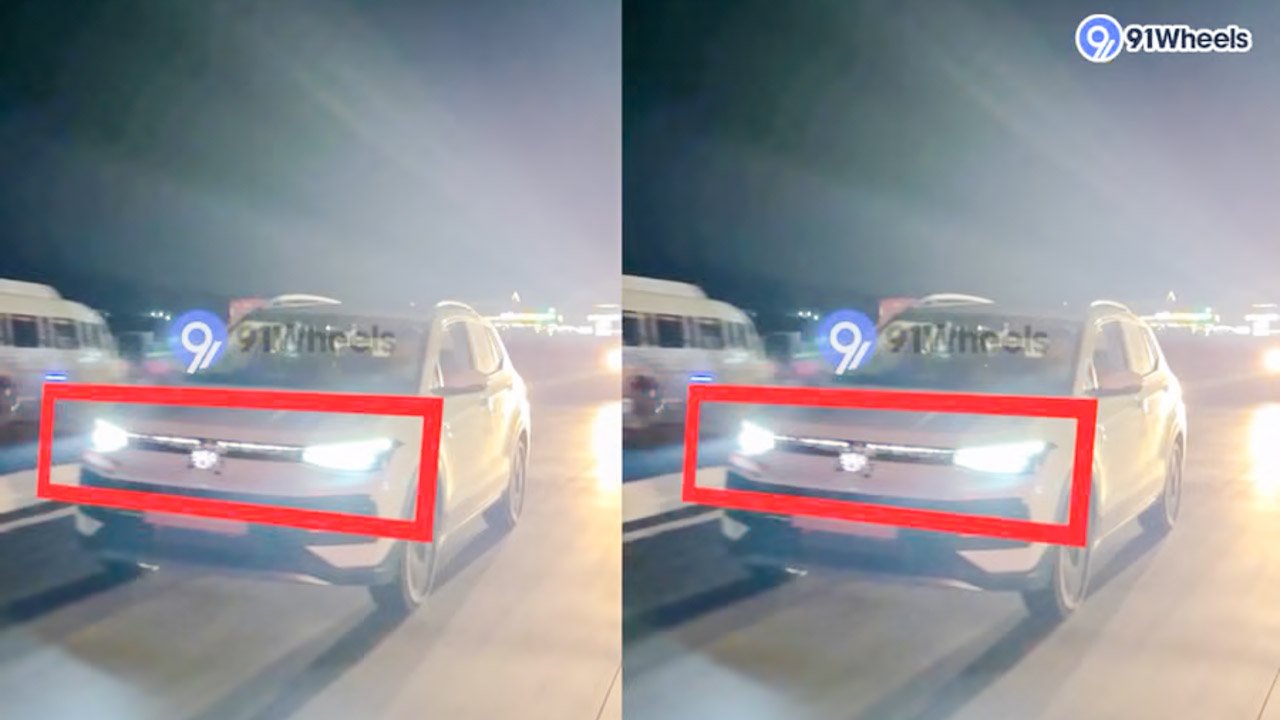 2026 Volkswagen Taigun facelift spied anonymously