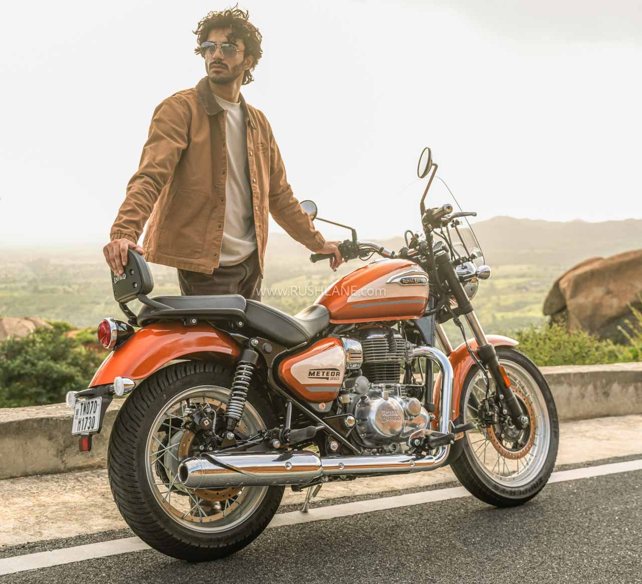 Royal Enfield Meteor 350 Sundowner Orange
