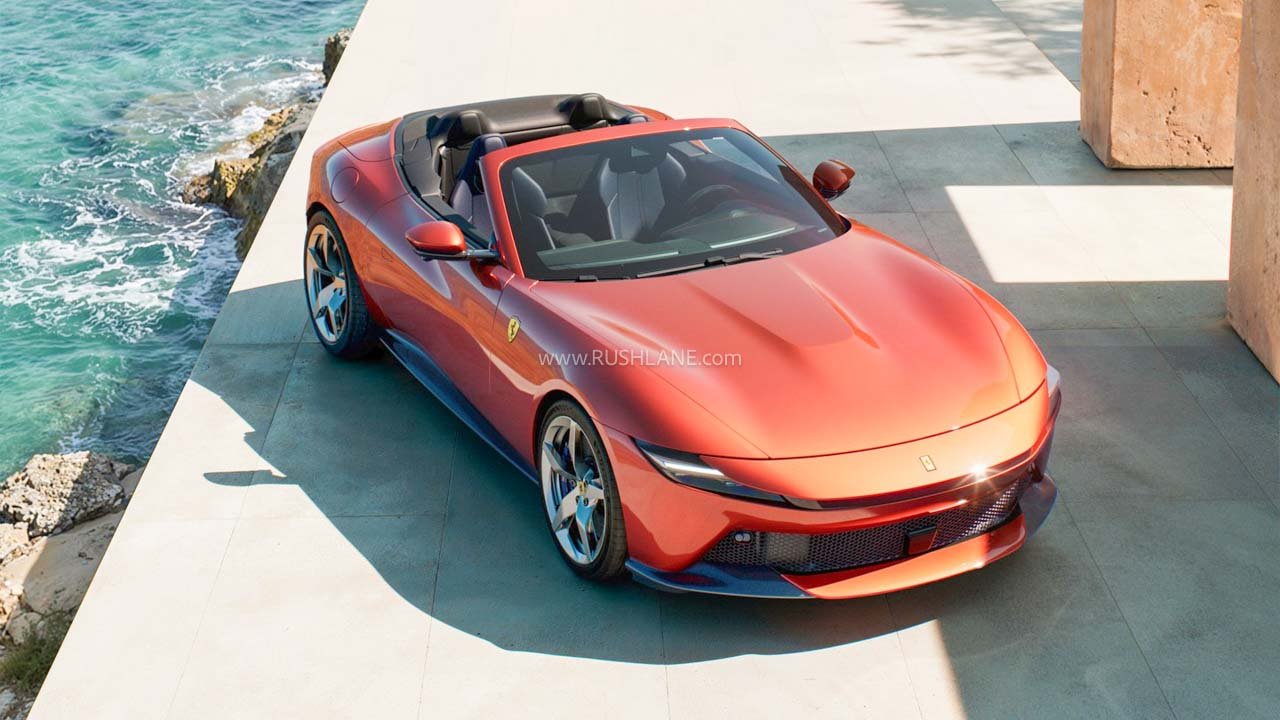 ferrari amalfi spider debut