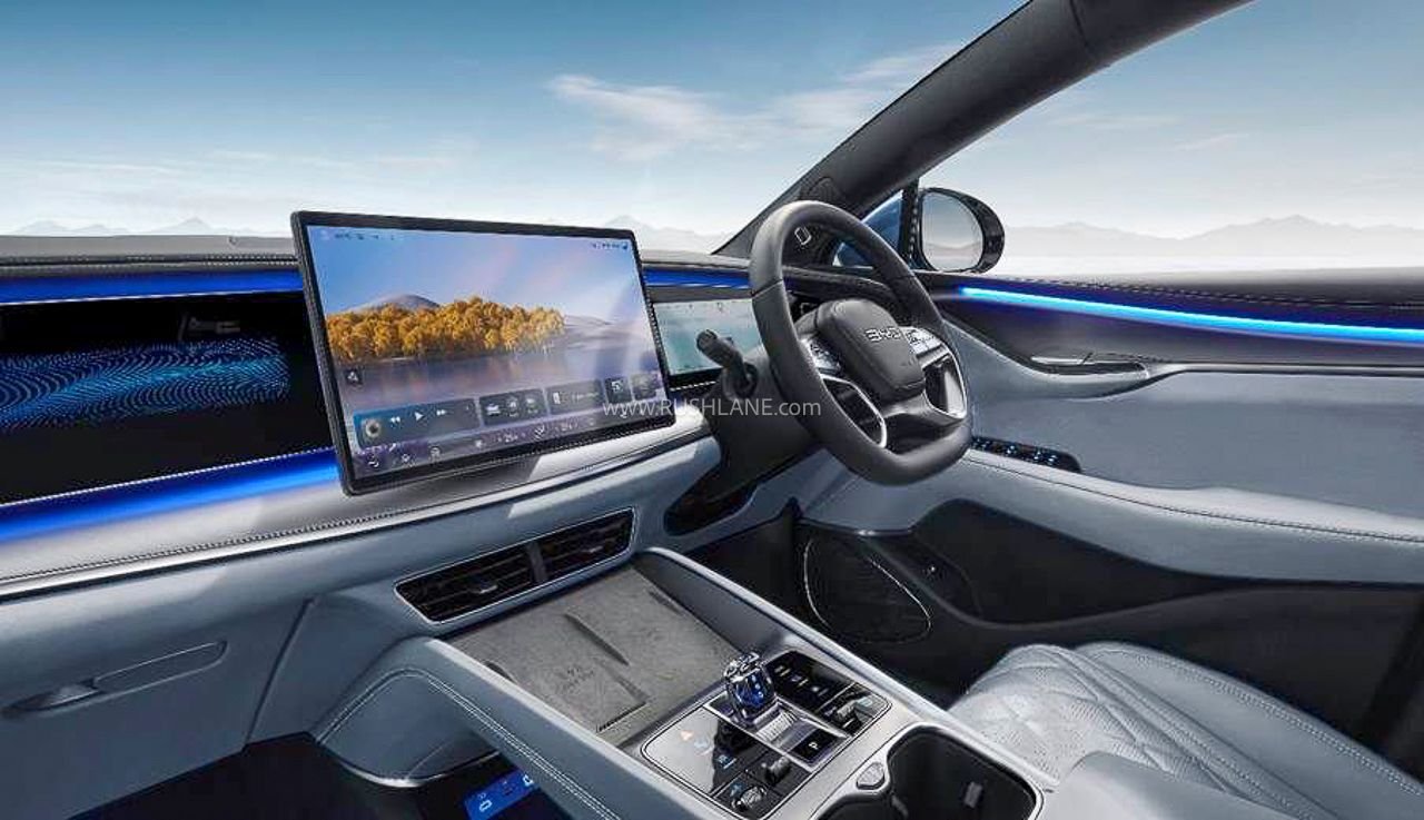 BYD Sealion 7 Anniversary Edition – New Tahiti Blue Interior Theme