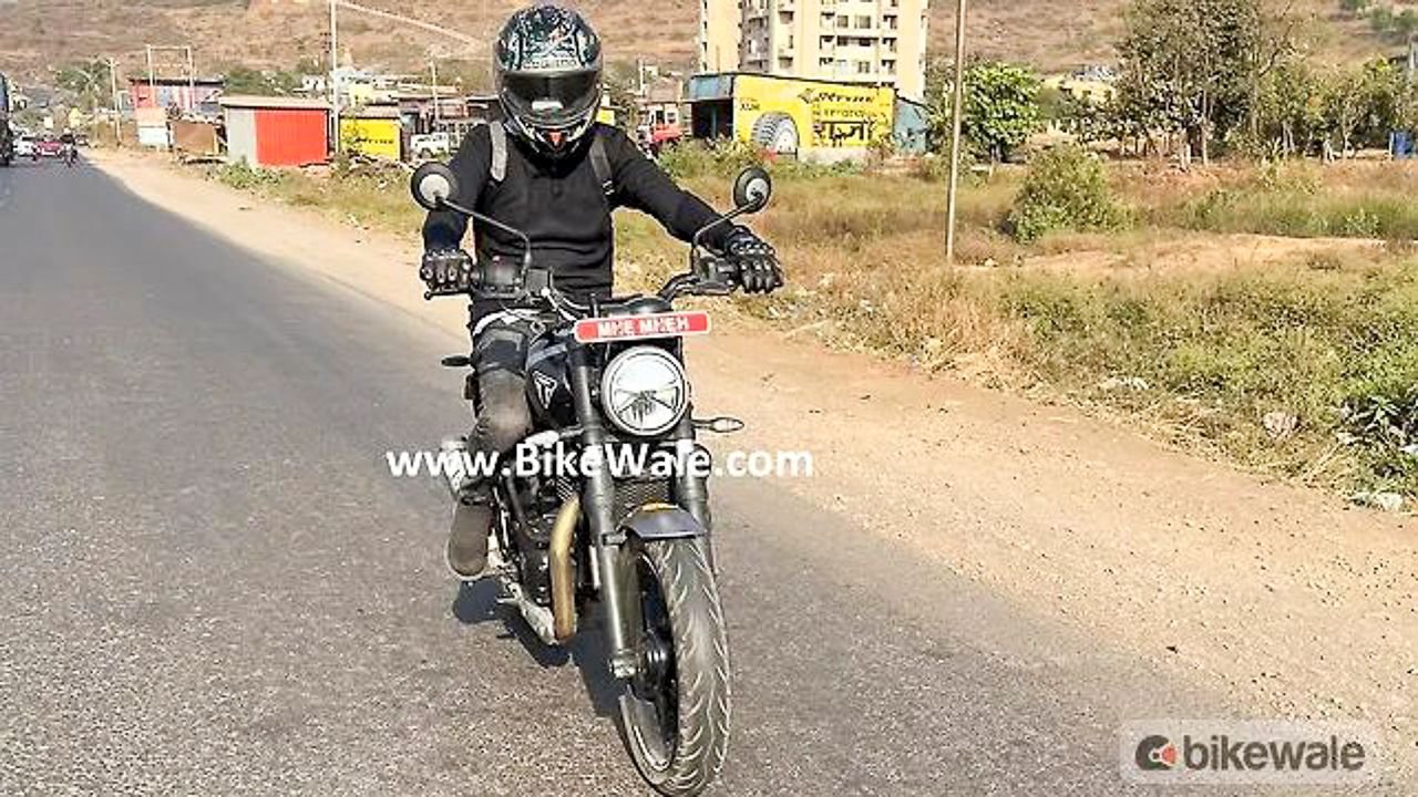 New Triumph 350 spied