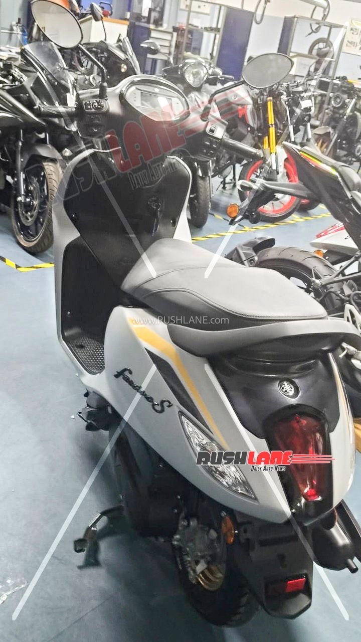 2026 Yamaha Fascino 125 facelift spied