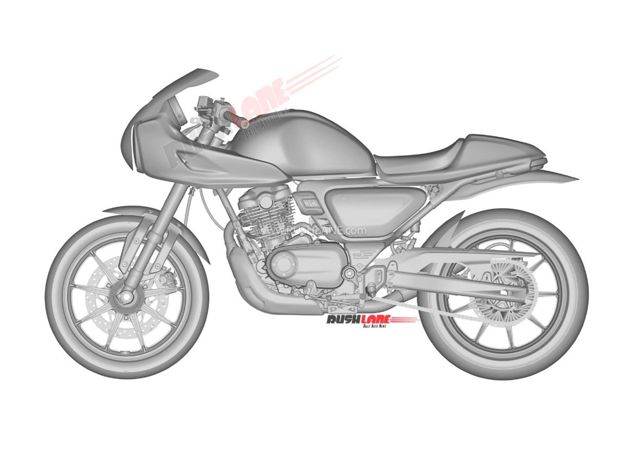 TVS Ronin Cafe Racer Patented