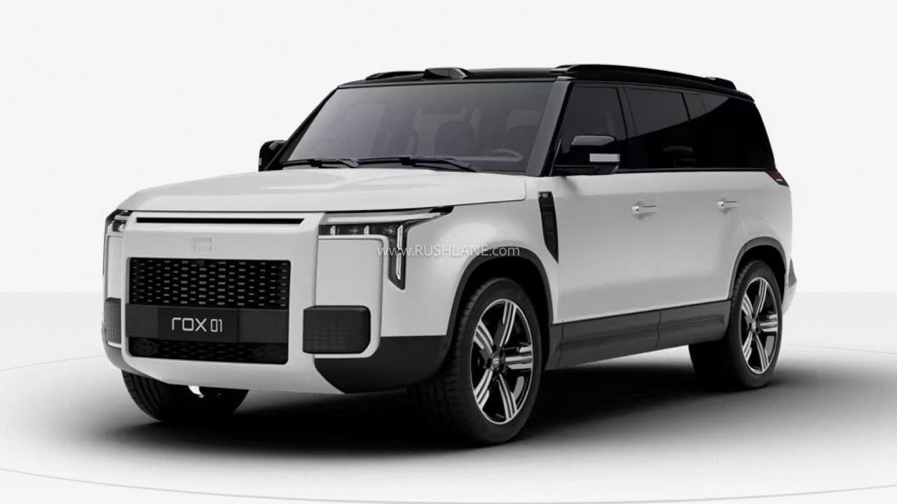 Rocks 01 hybrid SUV patented in India