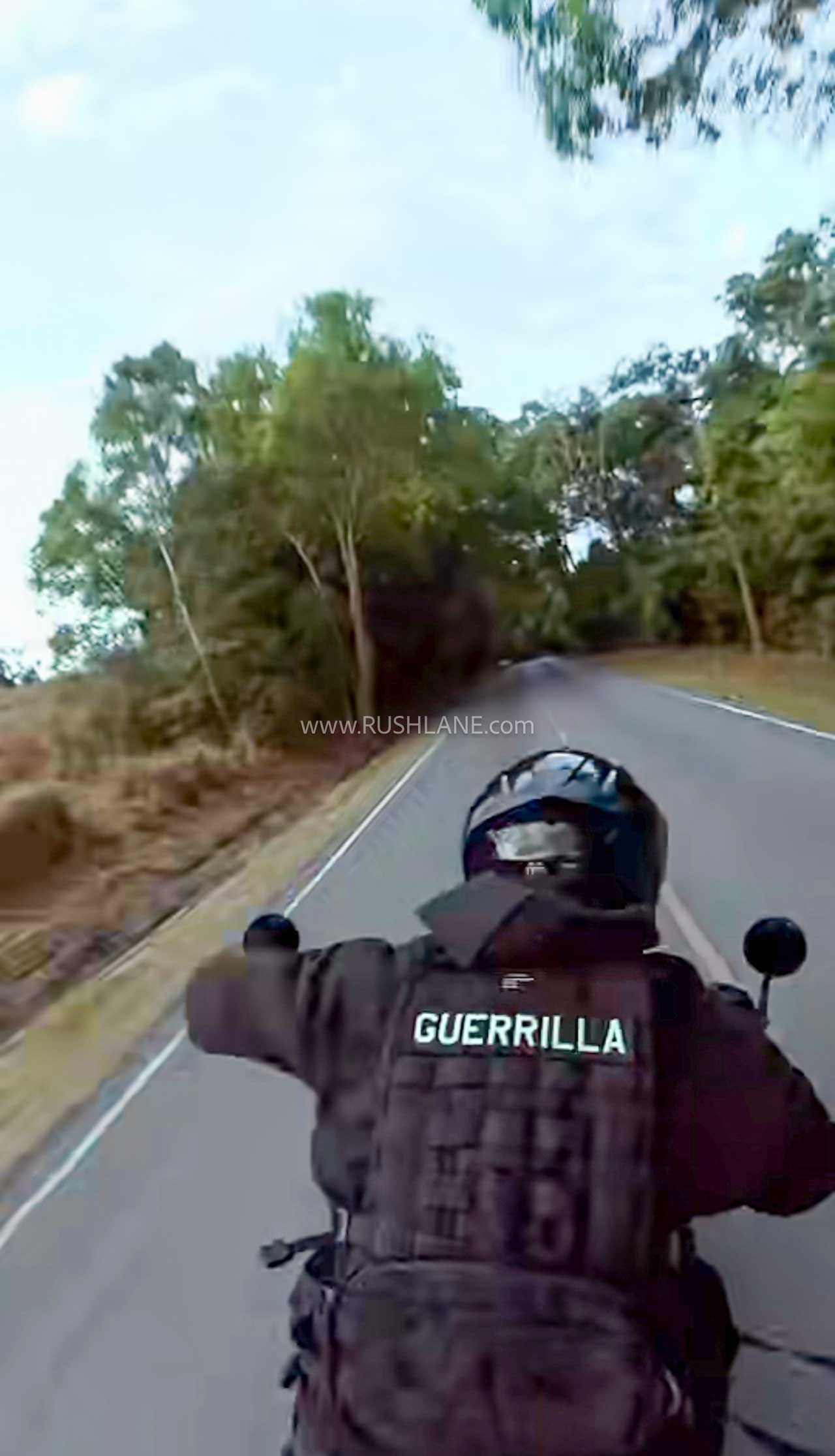 2026 Royal Enfield Guerrilla 450 teaser