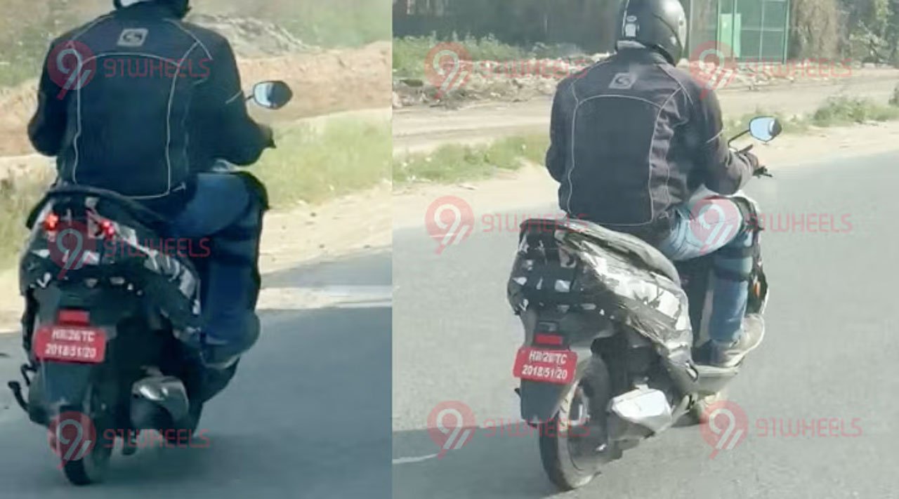 New 2026 Suzuki Burgman 125 spied