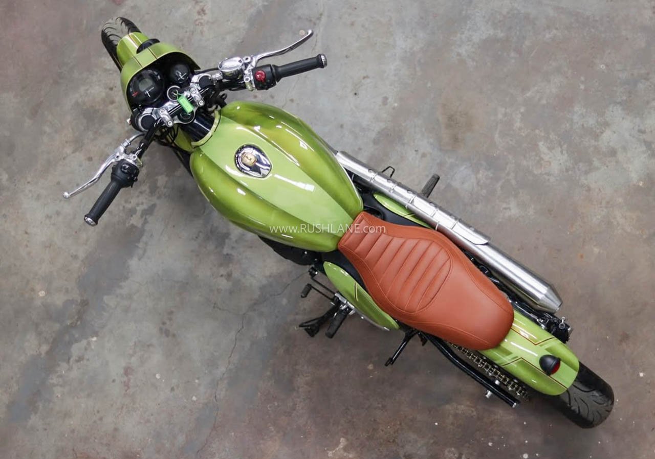 Royal Enfield Konyak – Custom Hunter 350 Scrambler Build