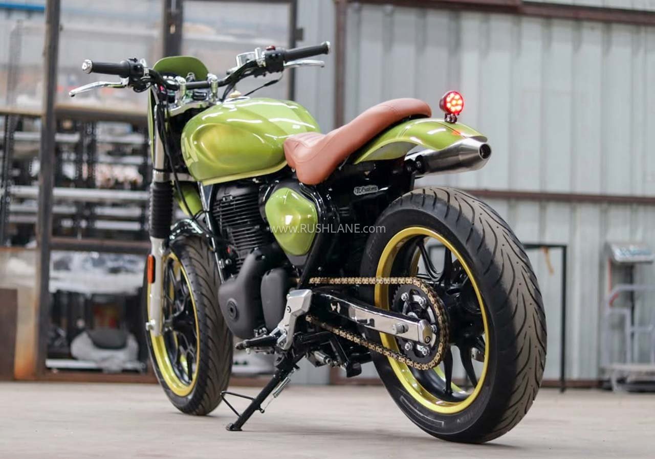 Royal Enfield Konyak – Custom Hunter 350 Scrambler Build
