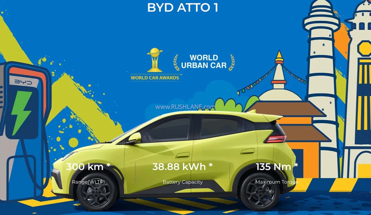 BYD Atto 1 launched in Thailand