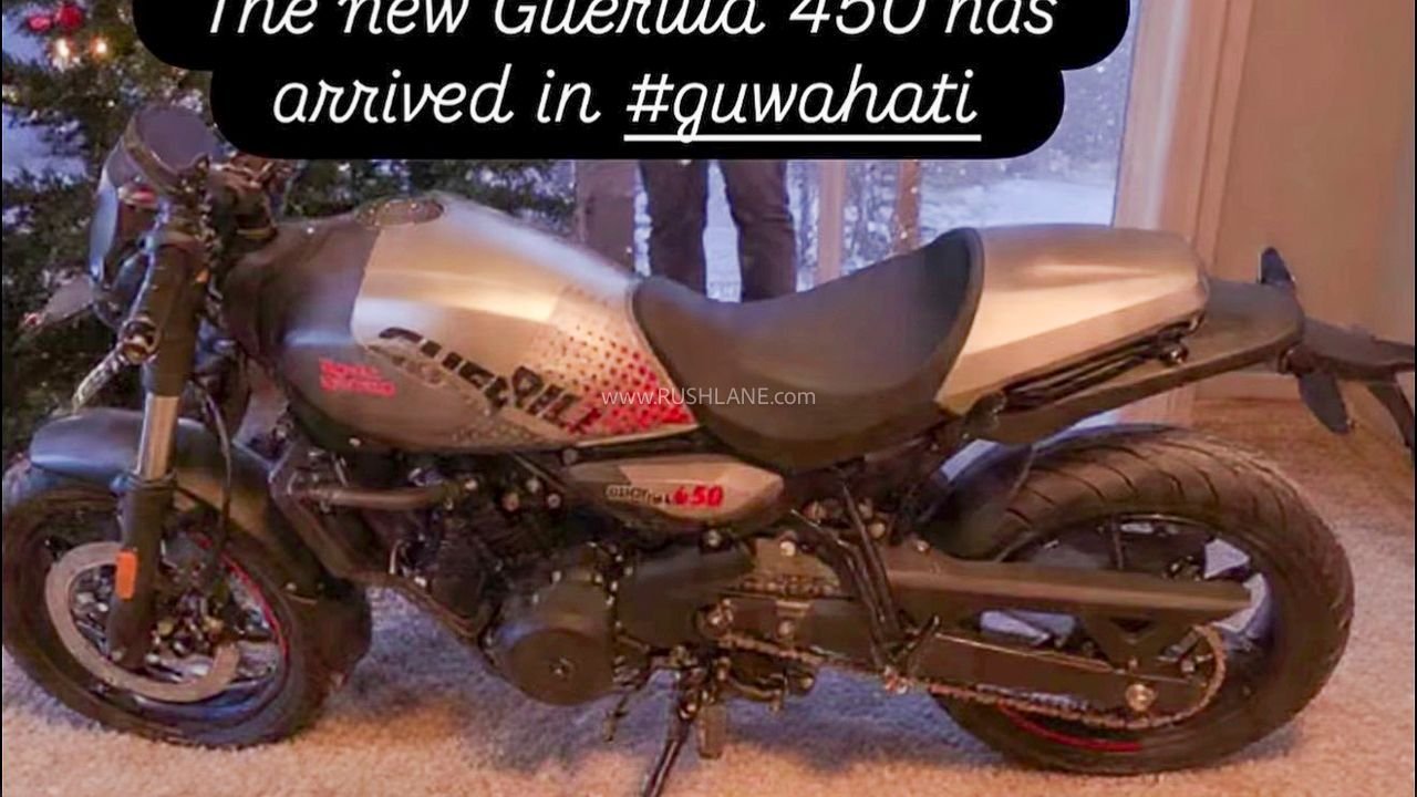 Royal Enfield Guerrilla 450 Leaked