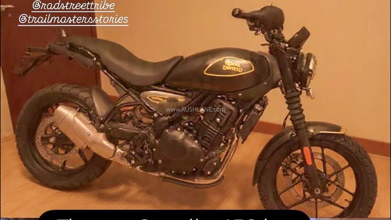 Royal Enfield Guerrilla 450 Leaked