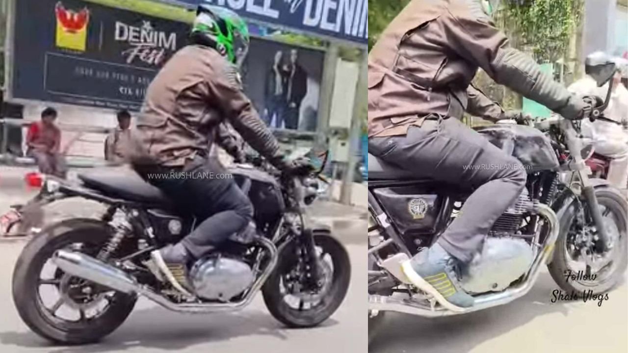 2026 Royal Enfield Continental GT spied