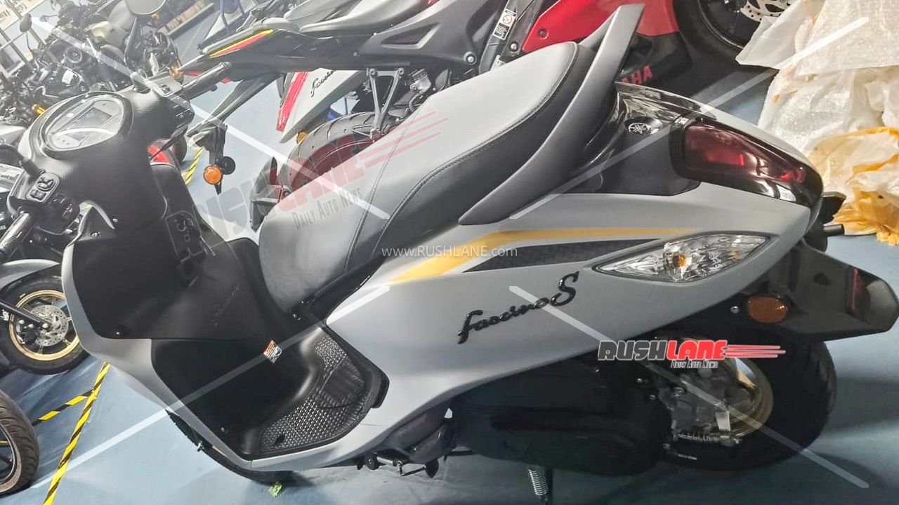2026 Yamaha Fascino 125 facelift spied
