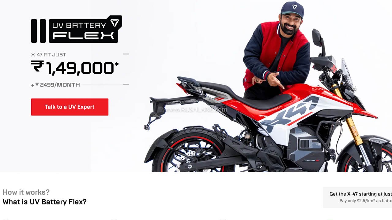 Ultraviolette X-47 BaaS Model