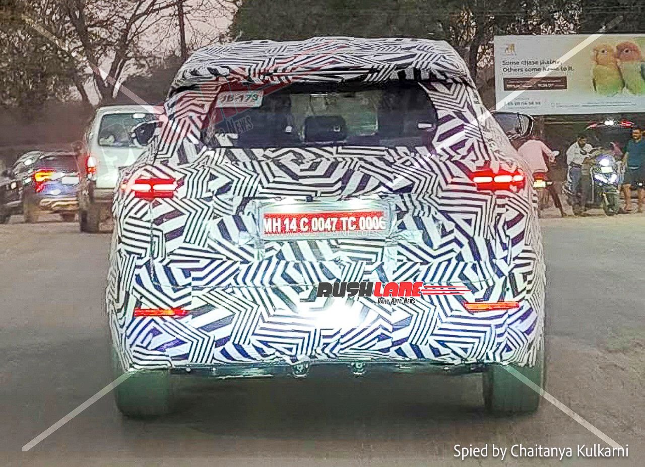 Chery Jaecoo J5 spotted testing in India