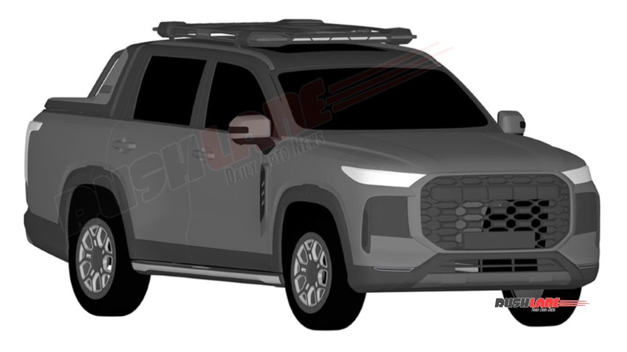 Chery patents new pickup truck in India