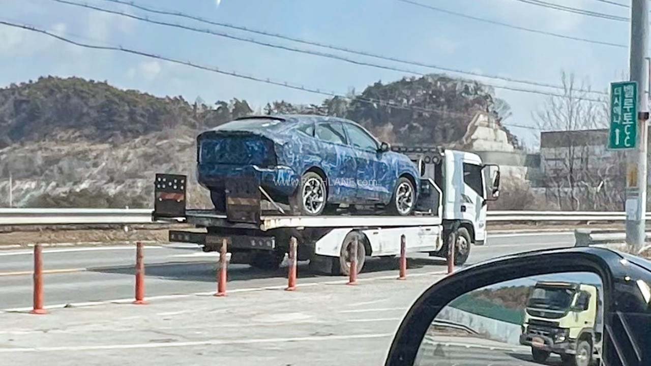 Mahindra XEV 9e spied in South Korea