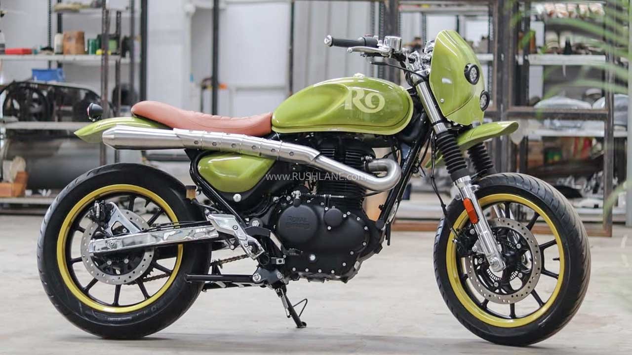 Royal Enfield Konyak – Custom Hunter 350 Scrambler Build