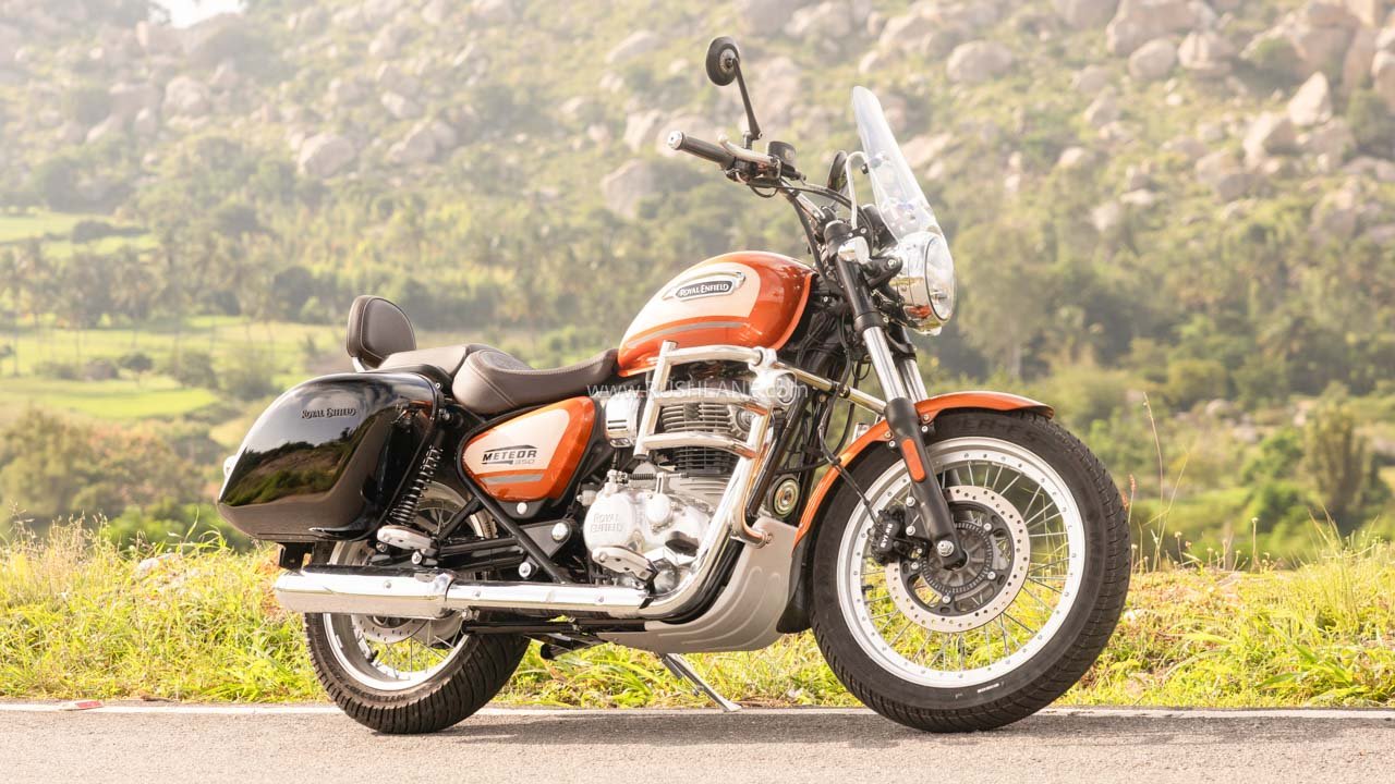 Royal Enfield Meteor 350 Sundowner Orange