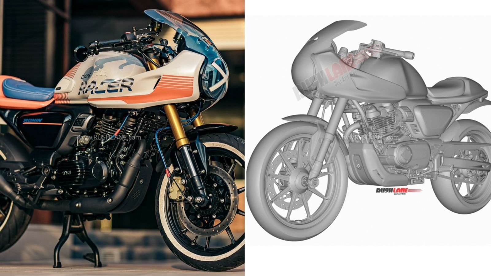 TVS Ronin Cafe Racer Patented