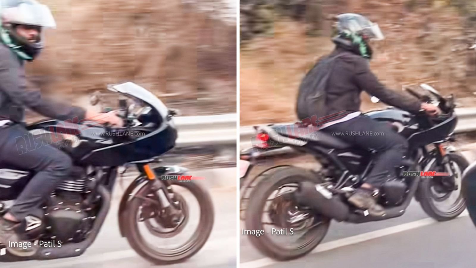 2025 Triumph Thruxton 400 spied