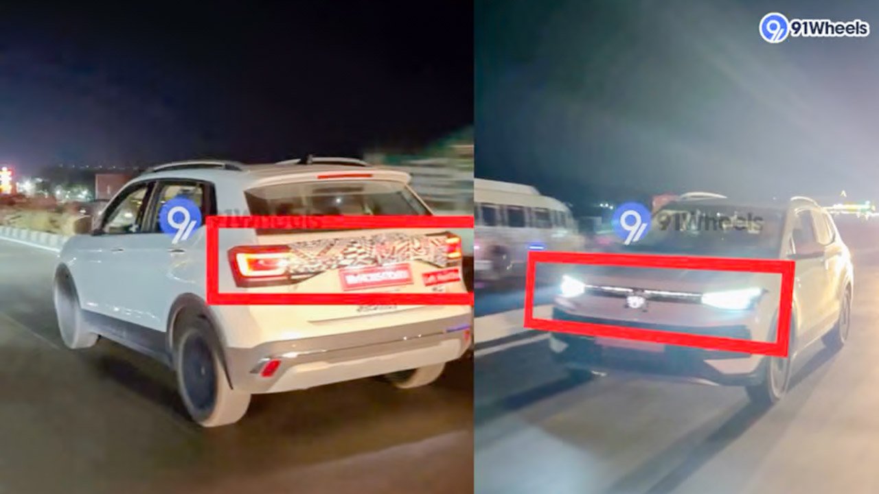 2026 Volkswagen Taigun facelift spied anonymously