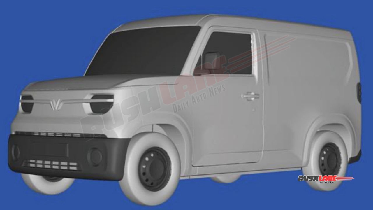 VinFast EC Van Design Patented in India