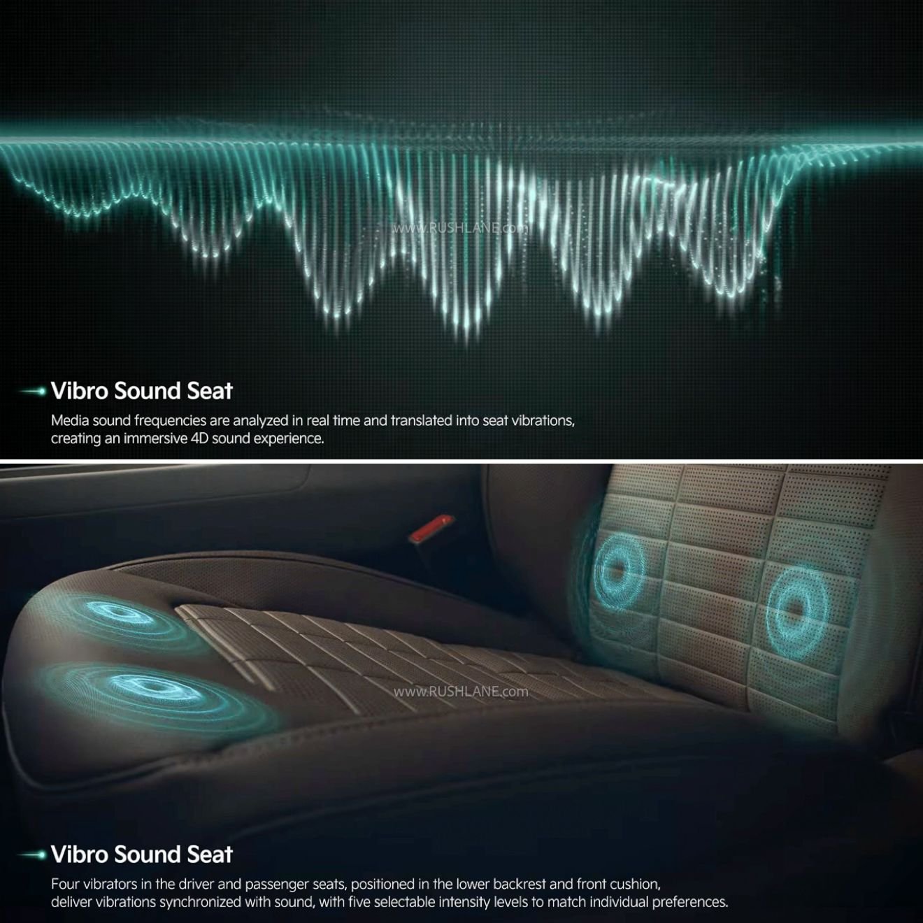 New Kia Seltos Vibro Sound Seat