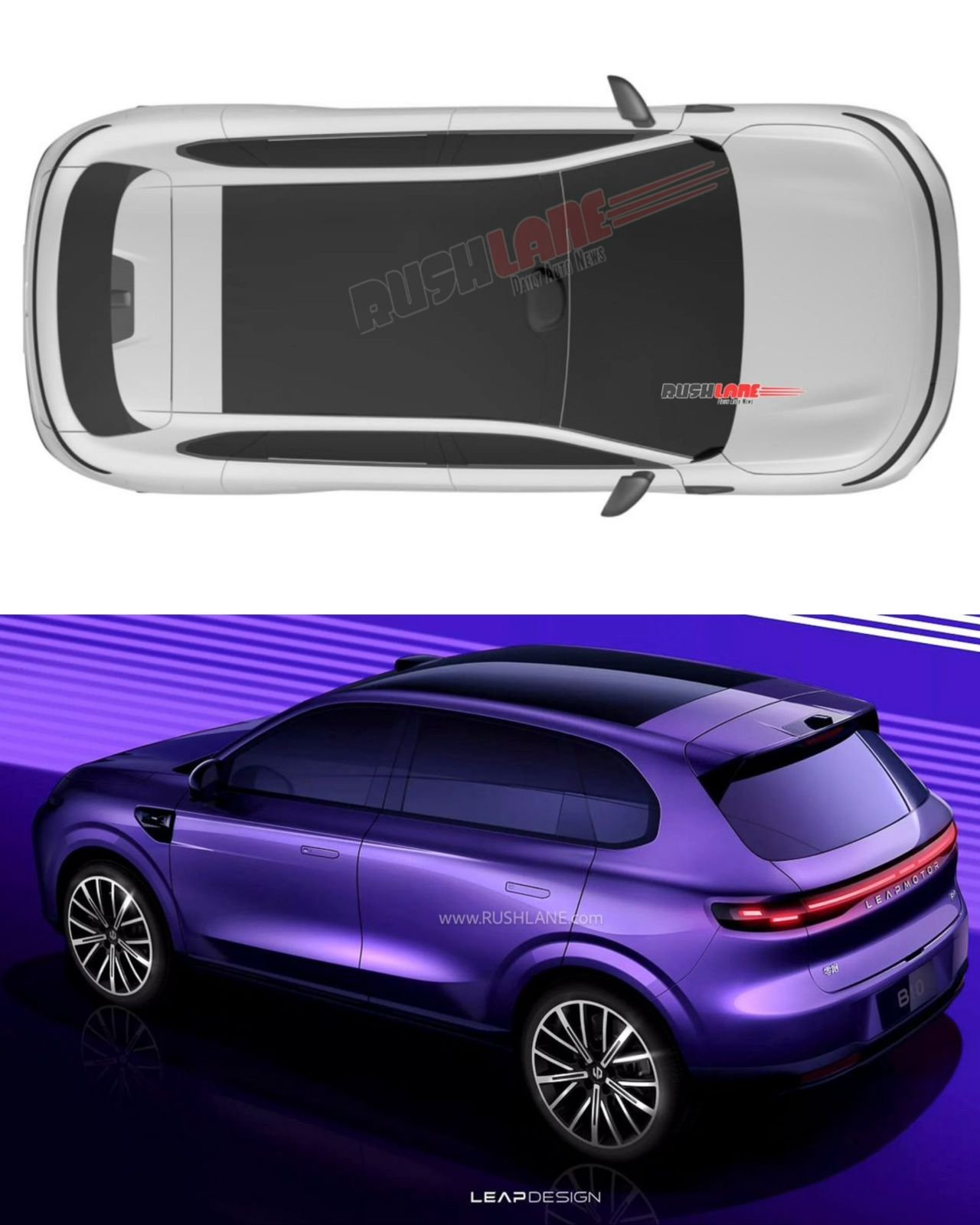 Leapmotor B10 patented in India