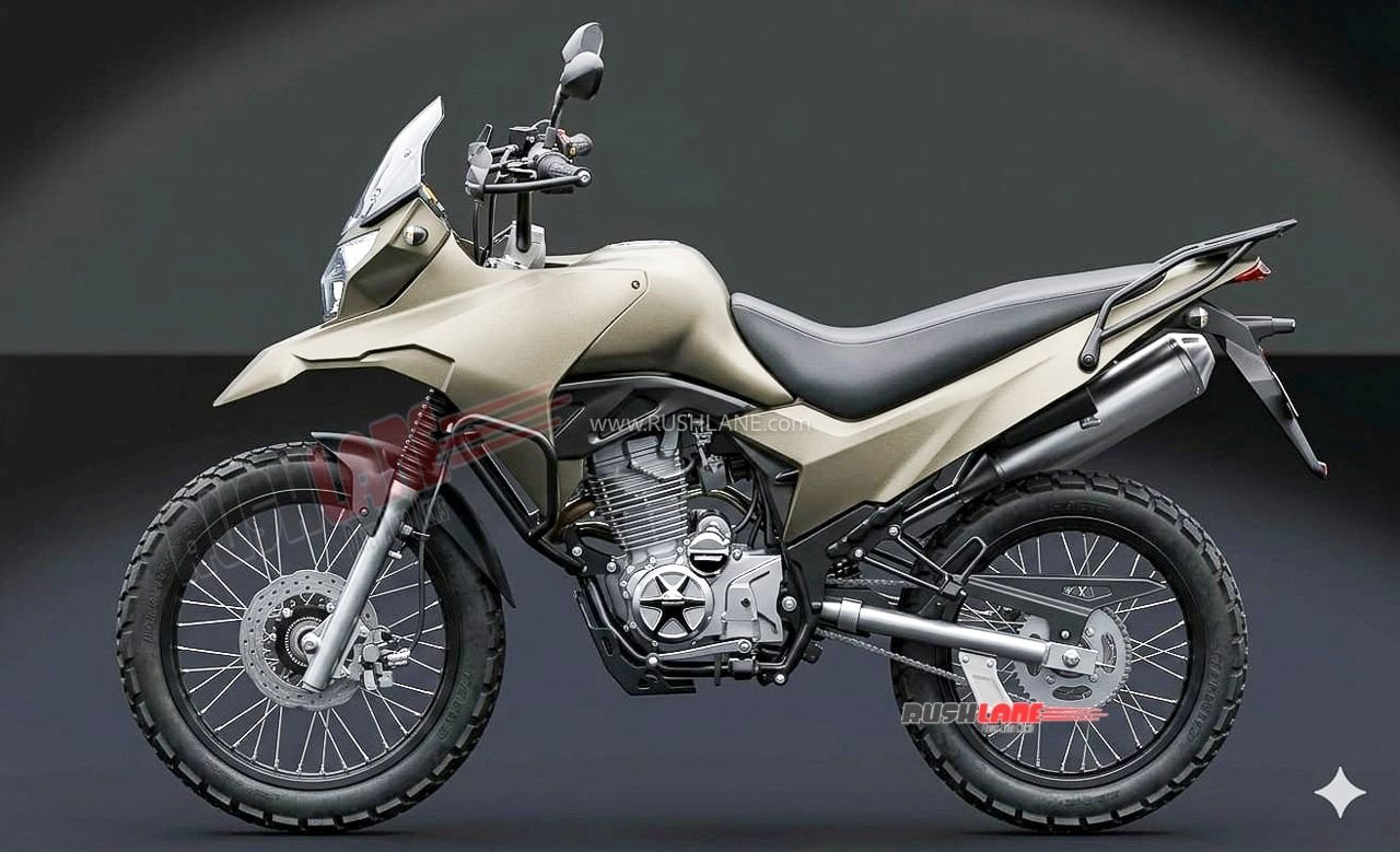 New TVS off-road bike AI render