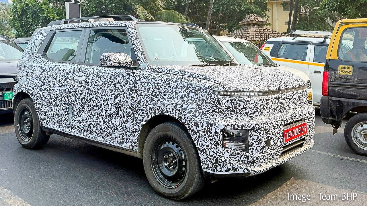 New Hyundai electric SUV spied