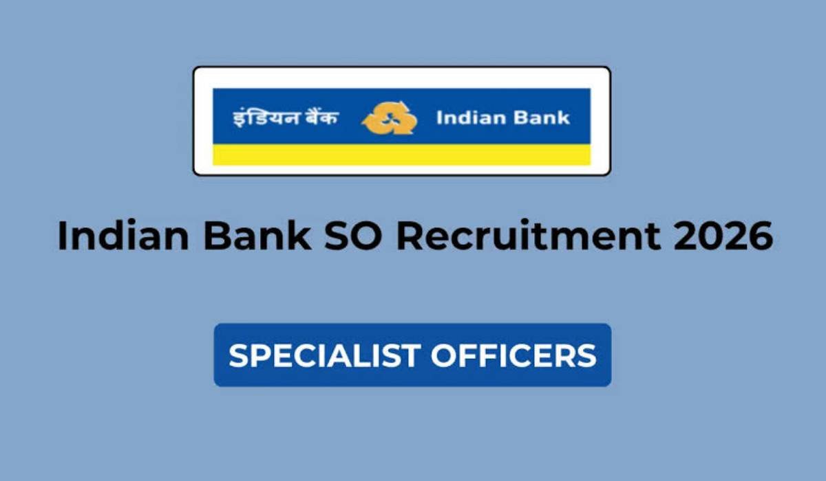 Indian Bank Recruitment 2026