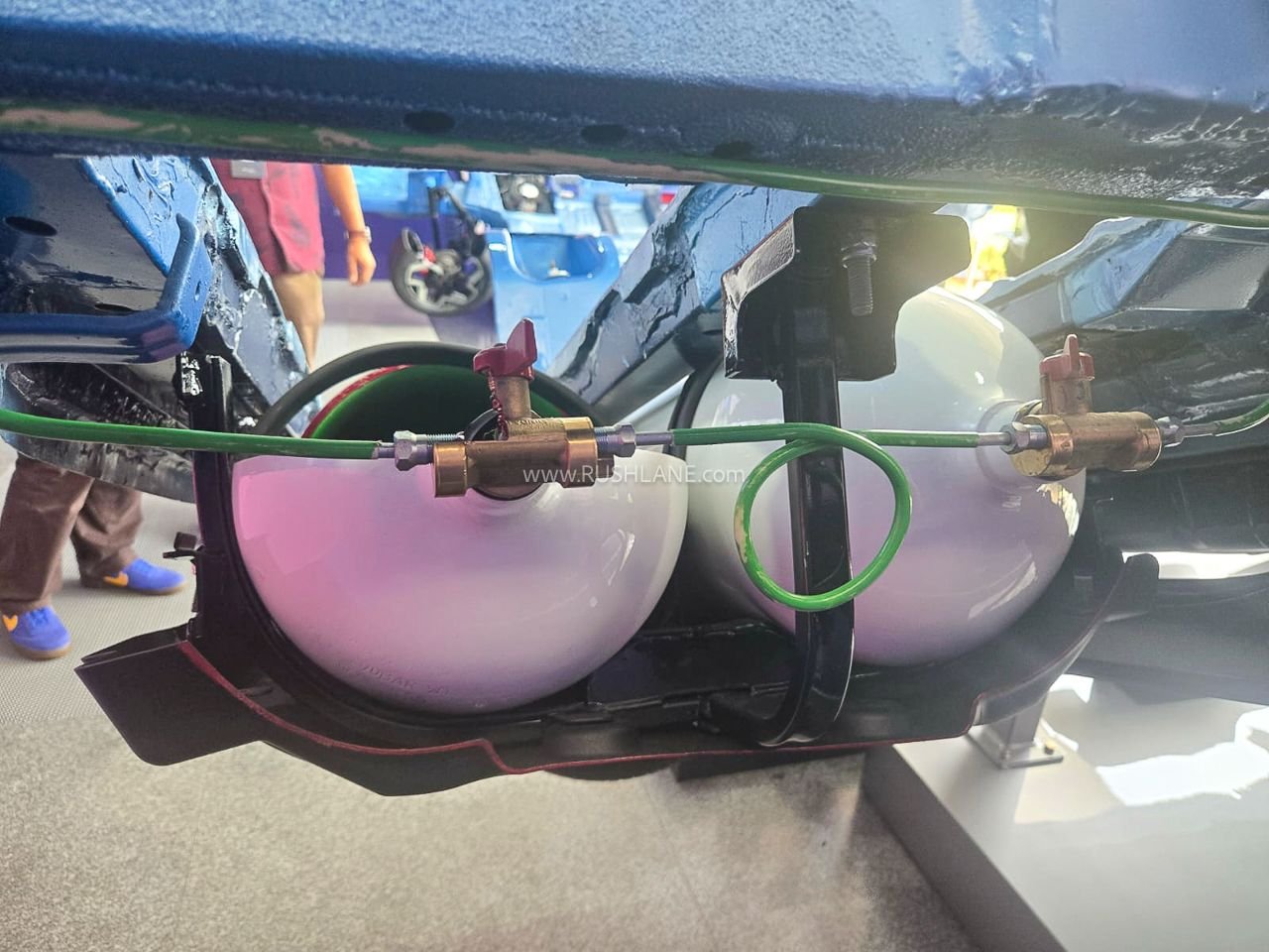 RGEP platform for Kiger and Triber turbo petrol underbody CNG