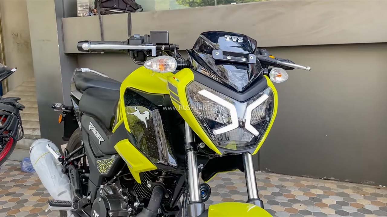 2026 TVS Raider 125 top model 