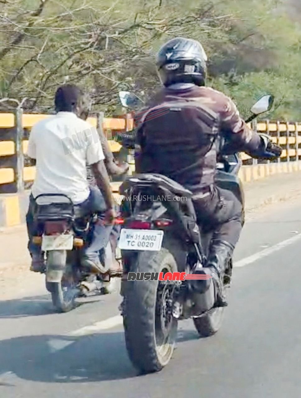TVS Norton Atlas GT ADV spied