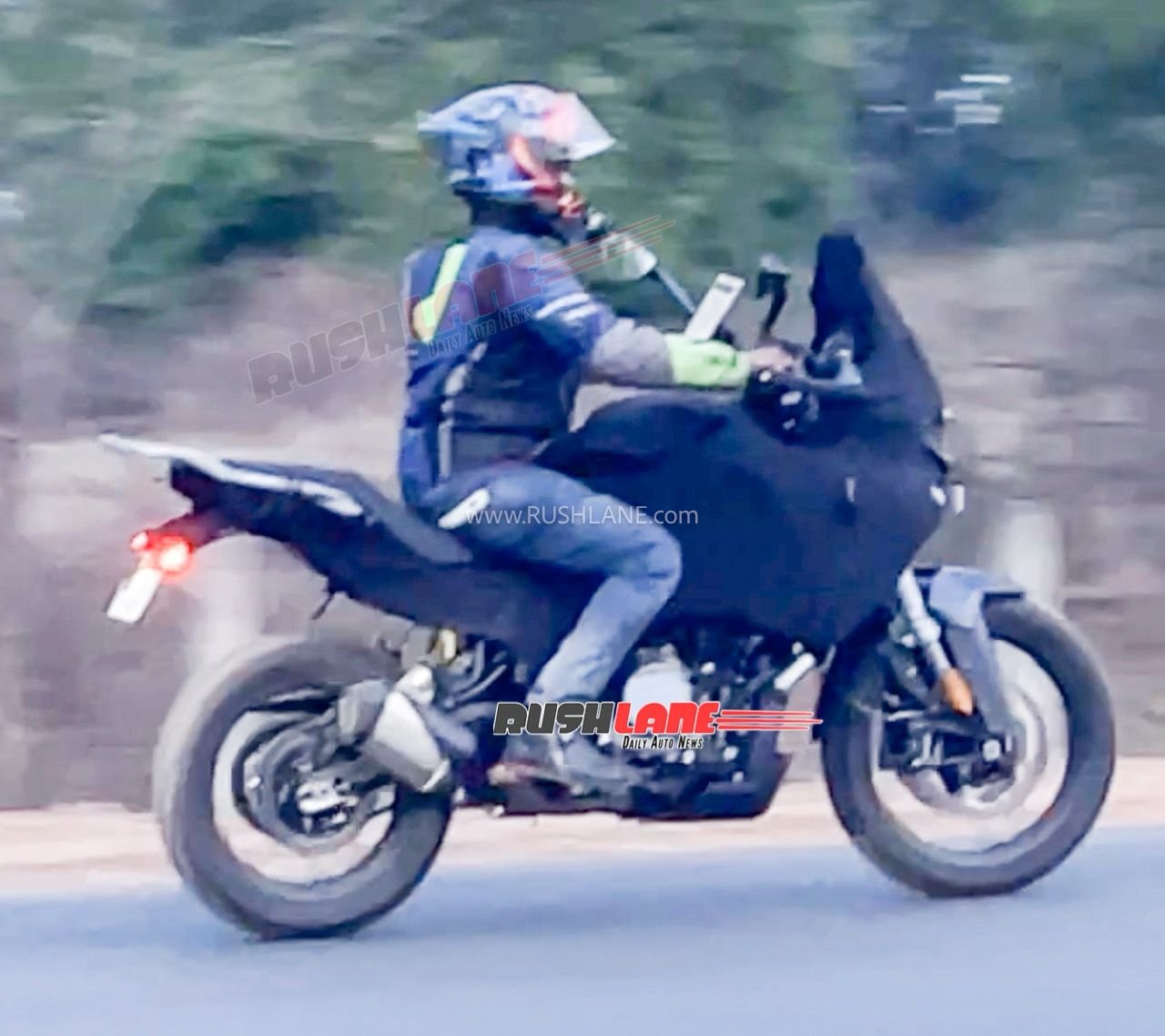 TVS Norton Atlas GT ADV spied