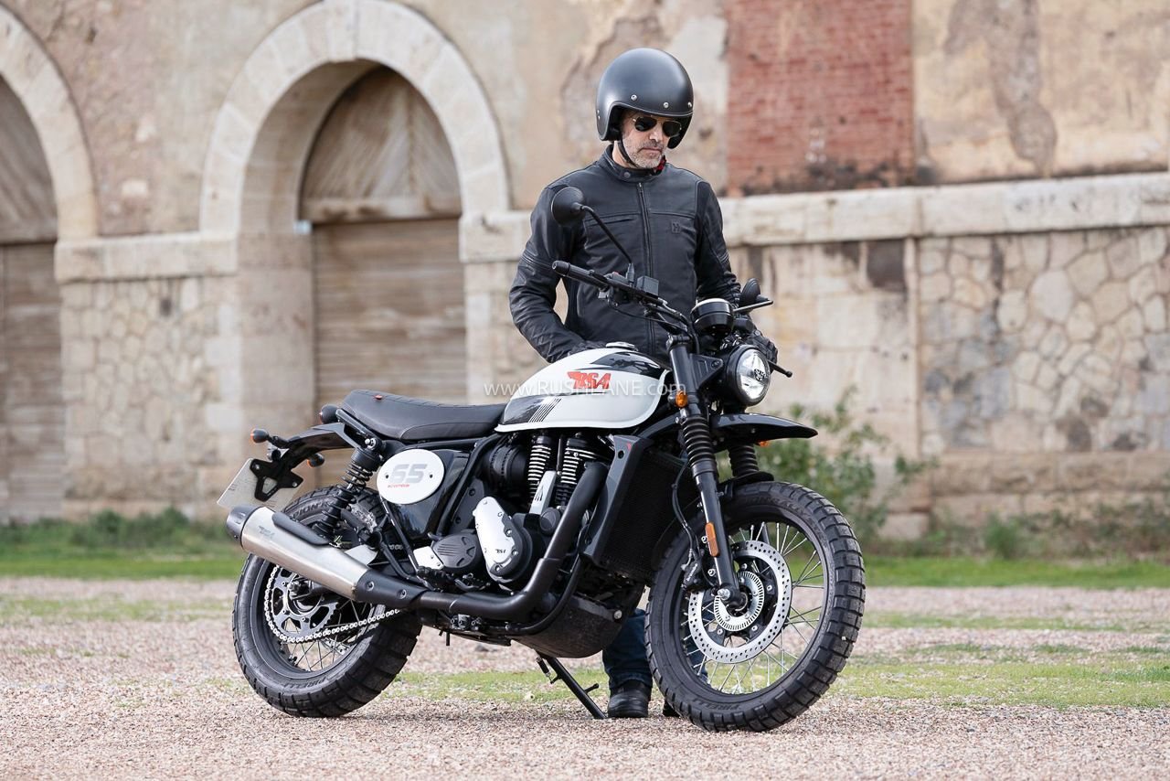 New BSA Scrambler 650