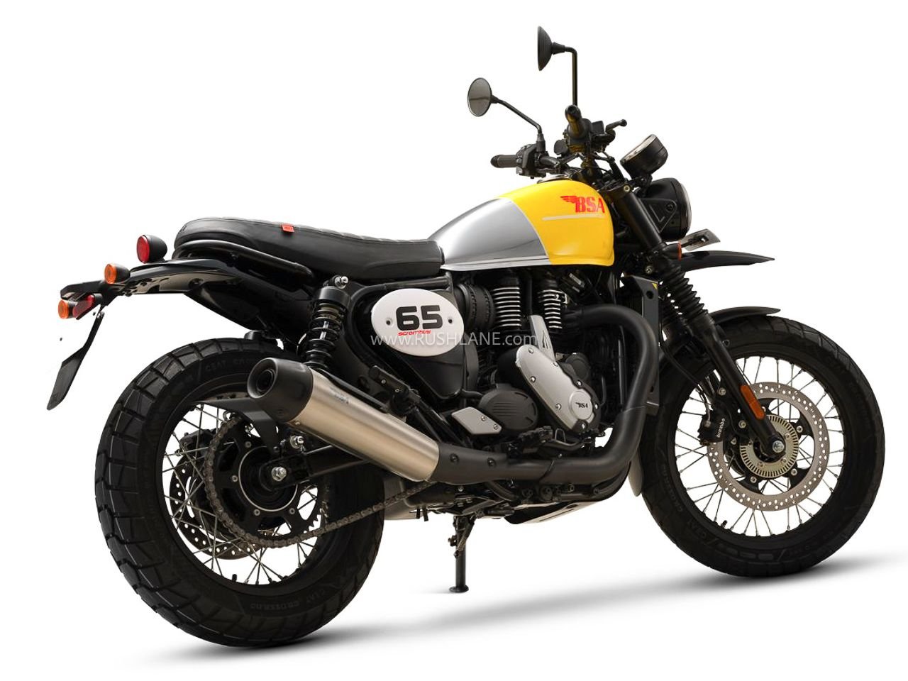 New BSA Scrambler 650