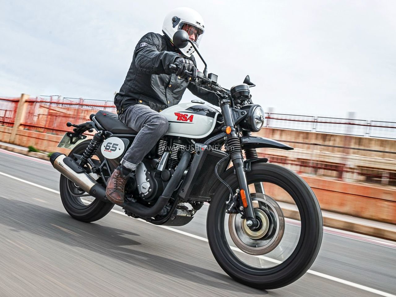 New BSA Scrambler 650