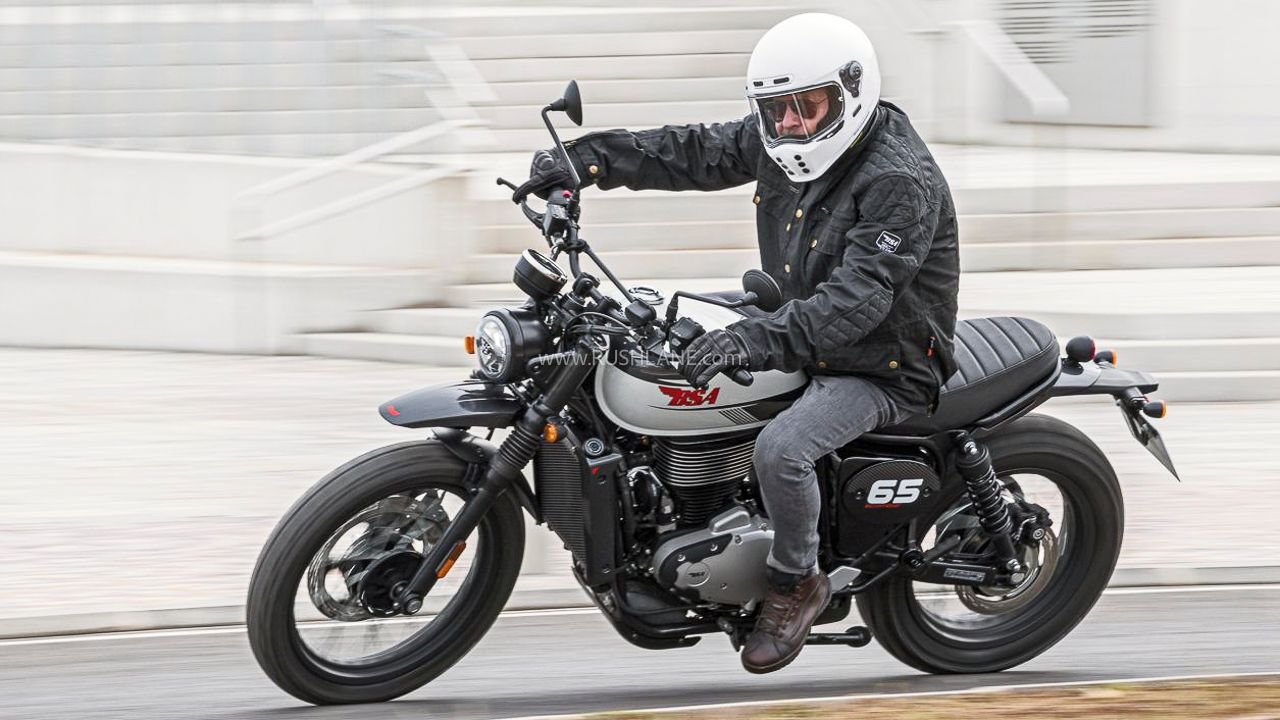 New BSA Scrambler 650