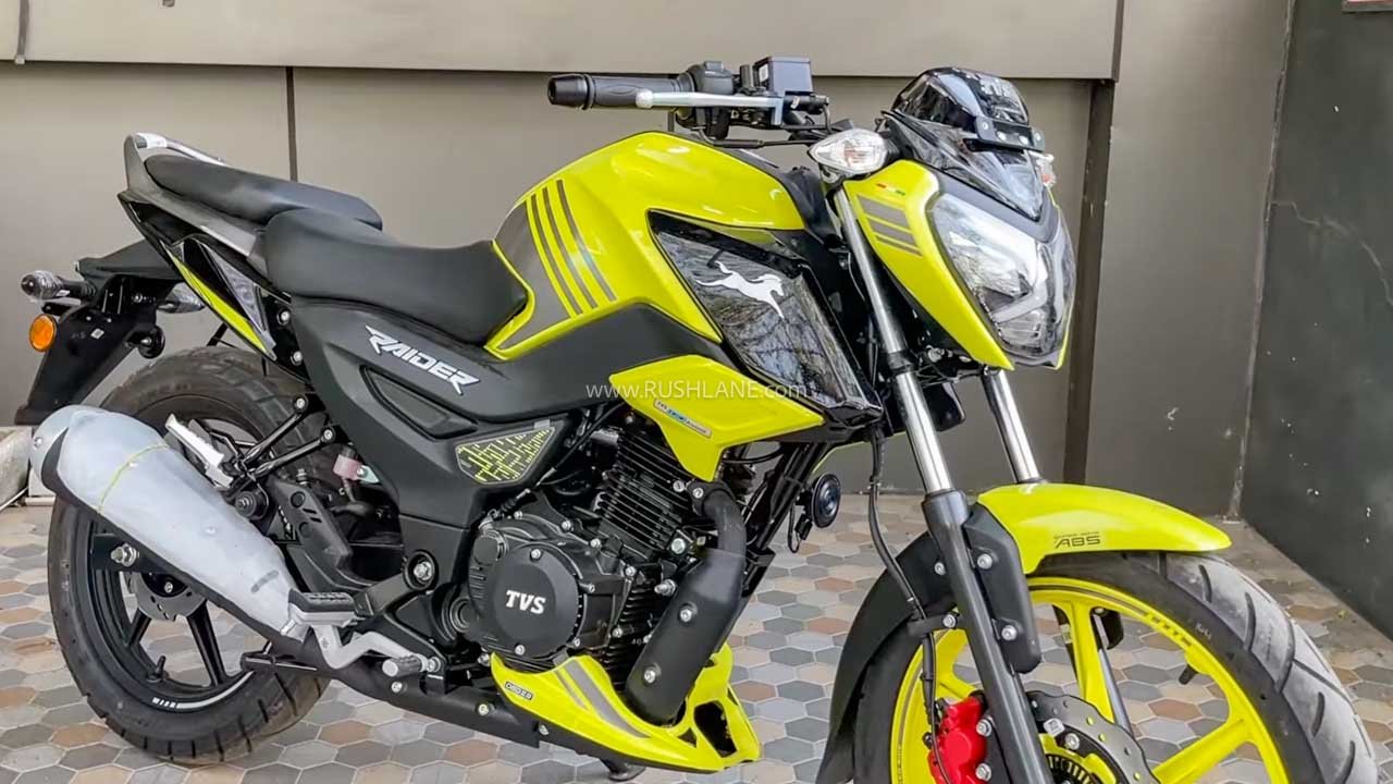 2026 TVS Raider 125 top model 